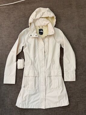 The North Face Waterproof Trench Coat, Size XS